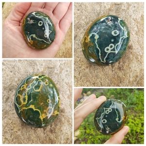 Kabamby Orbicular Ocean Jasper Palmstone